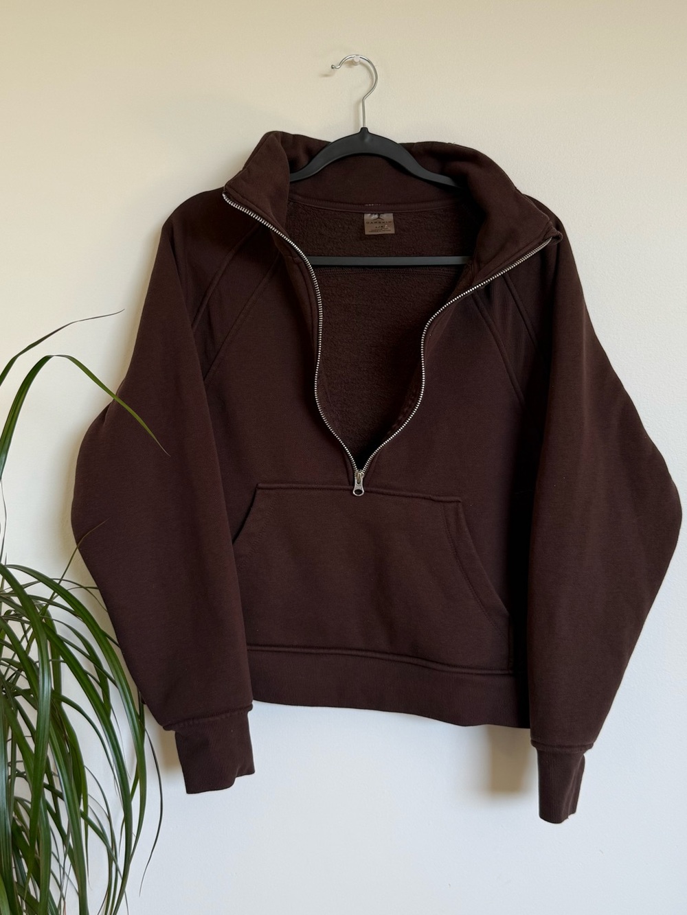 Danskin Half-Zip Fleece Sweatshirt – Women’s Large